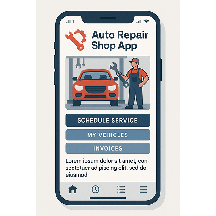 Auto Repair Shop App